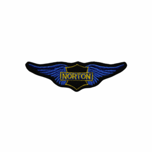 Emblemas de motos de la marca Norton Ala pequeña.