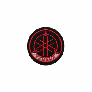 Emblemas Motard Marca Yamaha Logo Pequeno Vermelho