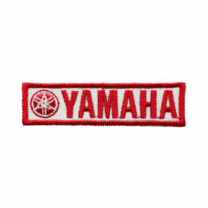 Emblemas Moto Marca Yamaha Rect. Pequeño Rojo