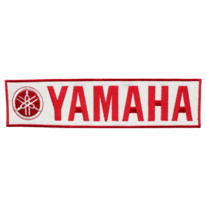Emblemas Motard Marca Yamaha Rect. Médio Vermelho