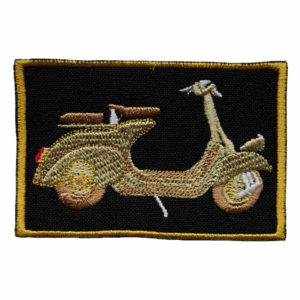 Emblème Motard Type Vespa Modèle de moto