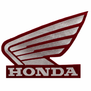Motorcycle Emblems Honda Brand Logo Gr. Red