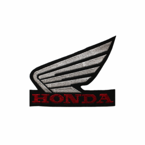 Motorcycle Emblems Honda Brand Logo Medium Black