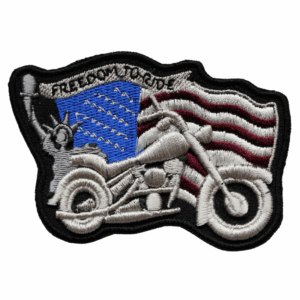 Emblema Motard Mota Freedom to Ride