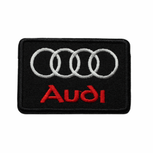 Emblema bordado – Audi (Rectangular)