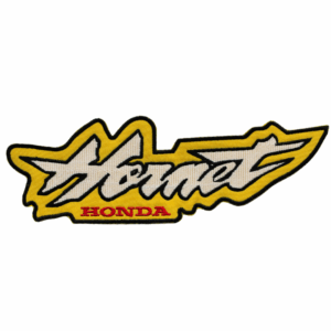 Emblèmes de moto modèle Honda Hornet Gr. Jaune