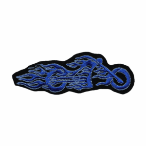 Emblema Motard Choppers Chamas Peq