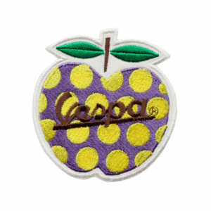 Emblemas Motard marca Vespa Apple con manchas
