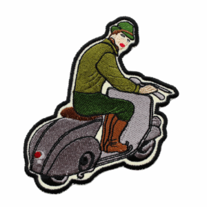 Hombre avispa sentado