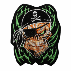 Emblemas Outros Caveira c/Pala no Olho