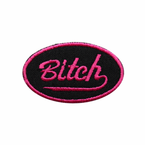 Divers emblèmes de motarde salope - Rose