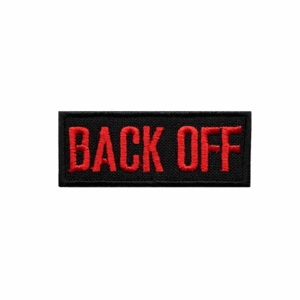 Emblema Motard Diversos Back Off