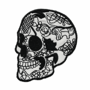 Emblema Outros Caveira Dia dos Mortos - Skull Day of the Dead