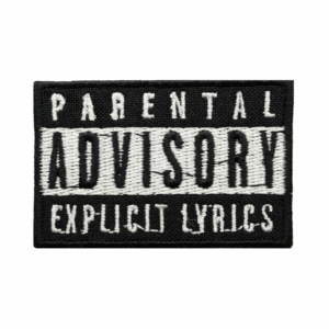Emblema Motard Diversos Parental Advisory Explicit Lyrics