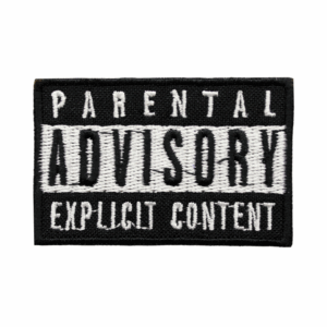 Emblema Motard Diversos Parental Advisory Explicit Content