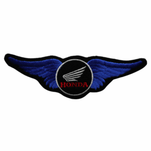 Embroidered Emblem – Honda Asa (Blue)