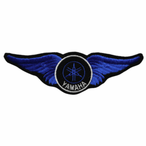 Emblema Bordado – Yamaha Asa (Azul)