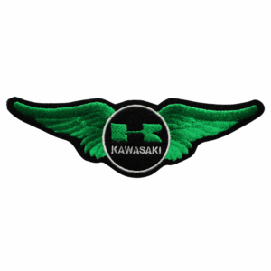 Emblema Bordado – Kawasaki Asa (Verde)