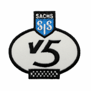 Emblema Bordado – V5 Sachs (Azul)