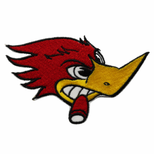Embroidered Emblem – Woody Woodpecker