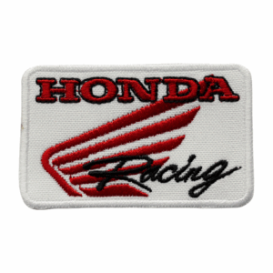 Emblema Bordado – Honda Racing (Retangular)