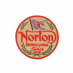 Emblema Bordado – Norton Motorcycles (Redondo)