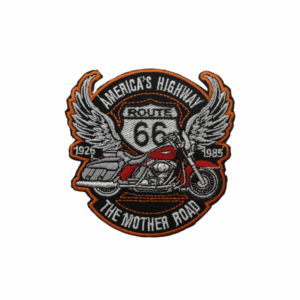 Insigne brodé - Route 66, la route mère des États-Unis