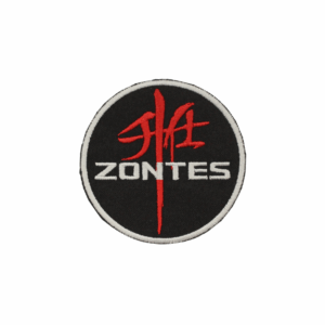 Emblema Bordado - Zontes (Preto)