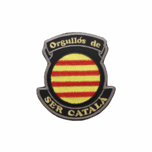 Parche Bordado - Orgullós de Ser Catalá