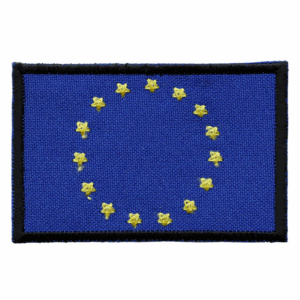 Ubicaciones del emblema Bandera de la CEE