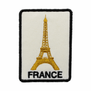 Emblema Bordado França - Torre Eiffel