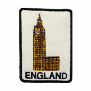 Emblema Bordado Big Ben - Reino Unido