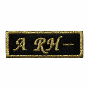 ARH Blood Group Emblem -