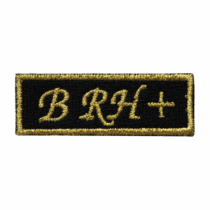 BRH+ Blood Group Emblem