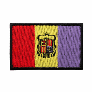 Parche Bordado – Bandera Andorra (España)