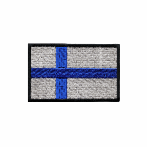 Lokale Embleme Flagge Finnland