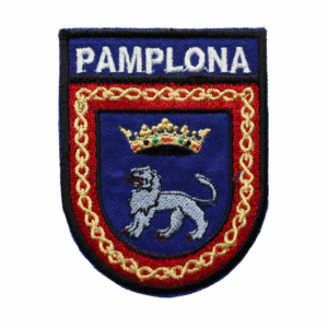 Parche Bordado – Escudo de Pamplona (España)