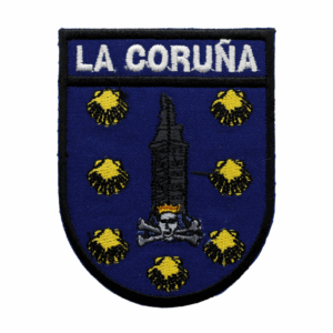 Parche Bordado – Escudo de La Coruña (España)