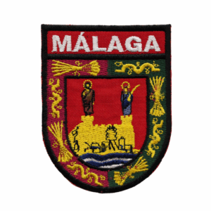 Parche Bordado – Escudo de Málaga (España)
