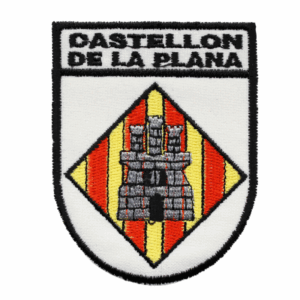Parche Bordado – Escudo de Castellon de La Plana (España)
