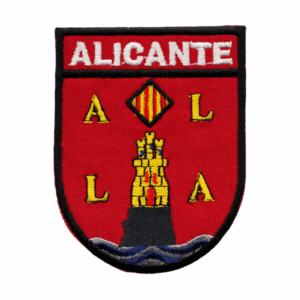 Parche Bordado – Escudo Alicante (España)