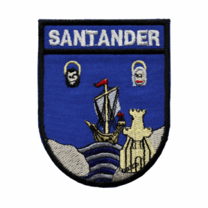 Écusson brodé – Armoiries de Santander (Espagne)