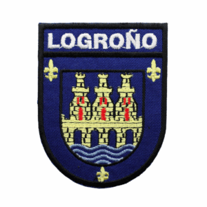 Parche Bordado – Escudo de Logroño (España)