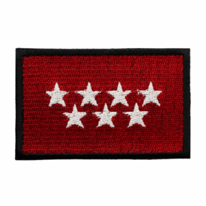 Parche Bordado – Bandera de Madrid (España)