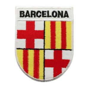 Parche Bordado – Escudo de Barcelona (España)