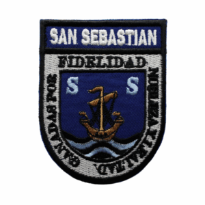 Parche Bordado – Escudo de San Sebastian (España)