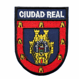 Parche Bordado – Escudo Ciudad Real (España)