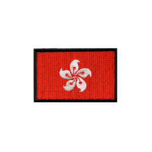 Lokale Embleme Hongkong Flagge