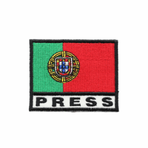 Emblema Bordado –  Bandeira de Portugal Peq. Press