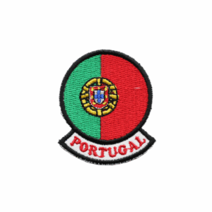 Emblema Bordado – Portugal Bandeira Redonda